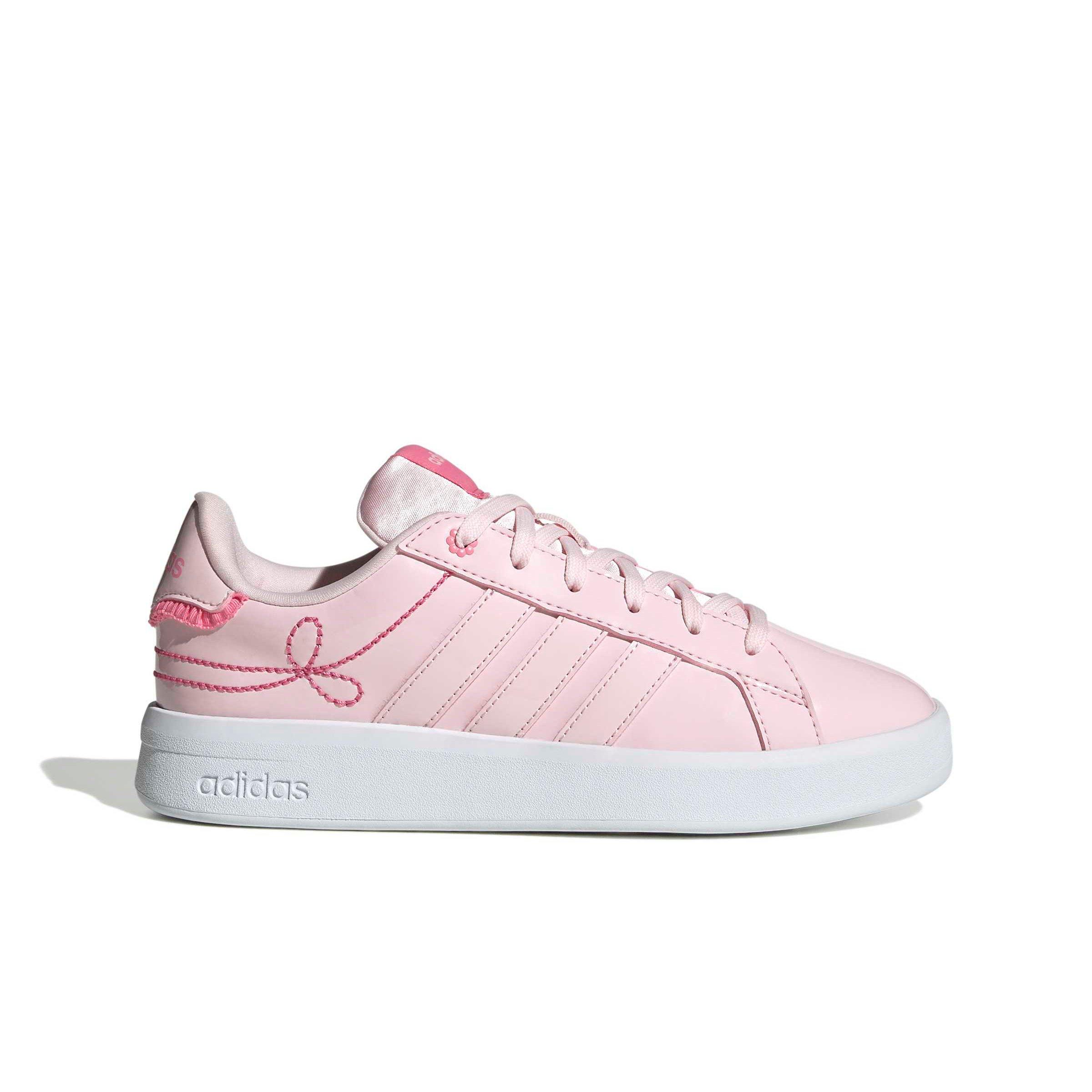 adidas Grand Court 3.0 "Distilled Pink/Distilled Pink/Bliss Pink" Grade School Girls' Shoe - PINK/PINK/PINK